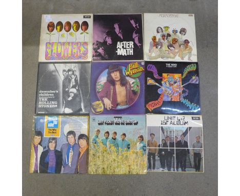 Twelve 1960's LP records; Joe South, The Young Rascals, Unit Four Plus Two (1st album), Gary Puckett and The Union Gap, The W