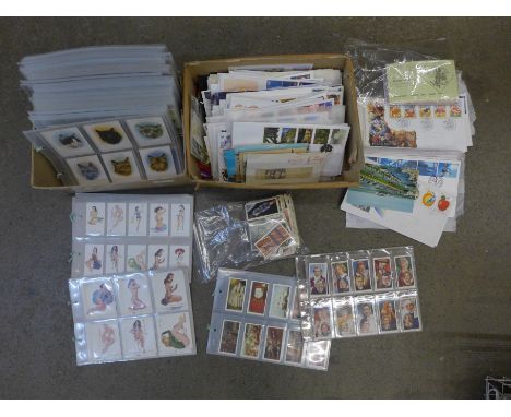 Man from UNCLE A&amp;BC collectors cards, Ogden's, Player's, Phillips, other cigarette cards, tea cards and first day covers 