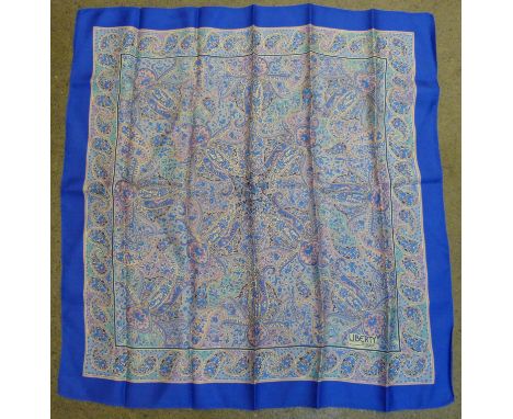 A vintage Liberty pure silk scarf, 58cm x 58cm 