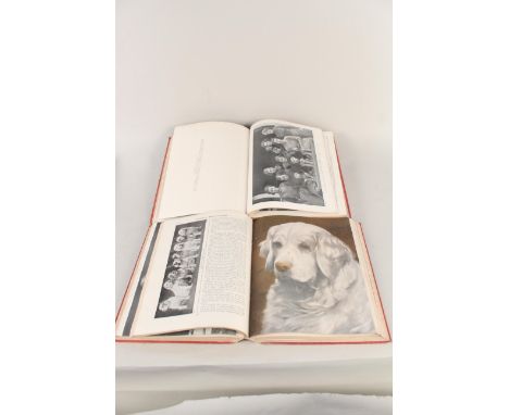 Three illustrated volumes of 'Hutchinson's Dog Encyclopedia'