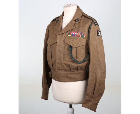 Kings Own Yorkshire Light Infantry, 49th Division, Captain’s Battle Dress, A nice example of a post war battle dress blouse, 