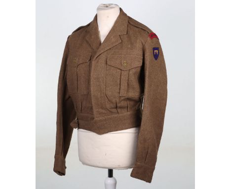 Royal Engineers Battle Dress Blouse, ‘Field & Works’ AER, Good original example of an ‘Army Emergency Reserves’ Blouse. This 