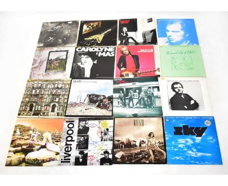 A quantity of vinyl LPs to include The Who 'Quadrophenia', Led Zeppelin 'Zoso' and 'House of the Holy', Frankie Goes to Holly