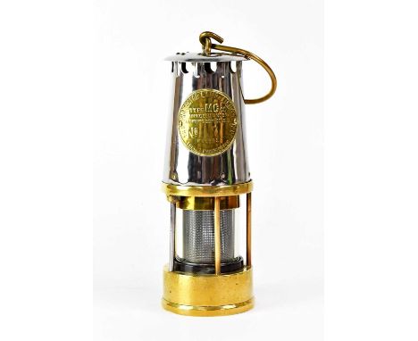 PROTECTOR LAMP &amp; LIGHTING CO LTD; a Type MG 40 miners' lamp, height 25cm.