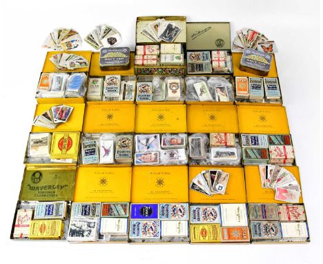 A quantity of cigarette cards, to include John Player &amp; Sons, Wills, Churchman, Lambert &amp; Butler examples, etc, the m