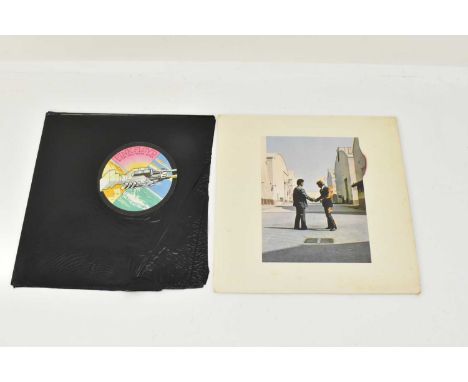 PINK FLOYD; 'Wish You Were Here', with inner sleeve and stickered black shrink wrap, matrix nos. A-4 Side 1, B-10 Side 2.Cond
