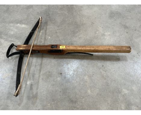 A re-enactment crossbow