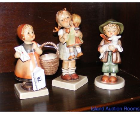 Three Goebel Hummel figures