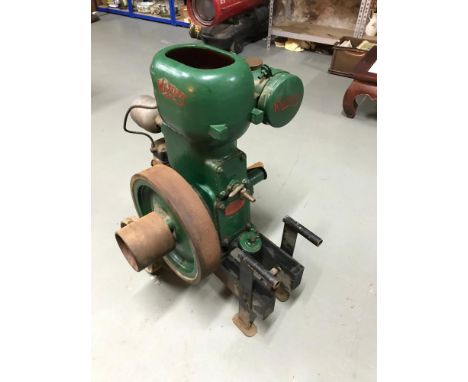 'Wolseley, sheep shearing machine co ltd, Birmingham England', belt driven engine 