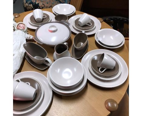 A Large Poole pottery dinner/ tea service 