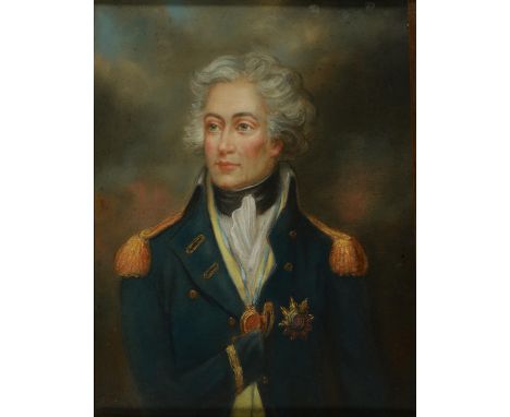 AFTER LEMUEL FRANCIS ABBOTT&nbsp; &nbsp;PORTRAIT OF HORATIO NELSON, VISCOUNT NELSON&nbsp;&nbsp; &nbsp;bust length, pastel, 47