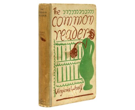 WOOLF, VIRGINIA THE COMMON READER (TOGETHER WITH) THE SECOND COMMON READER - THE SECOND WORK SIGNED BY WOOLF London, Hogarth 