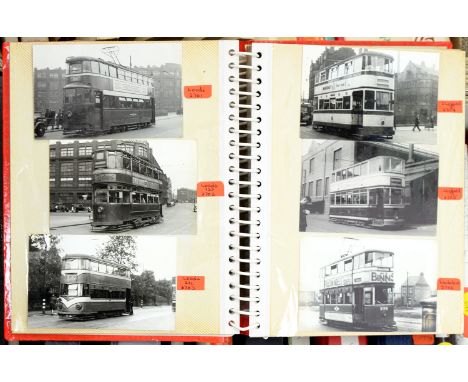 TRAMS. AN EXTENSIVE COLLECTION OF PHOTOGRAPHS, LATE 1870S-C1960&nbsp; of British horse, steam and electric trams, approximate