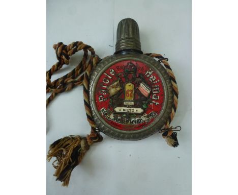 GERMAN REGIMENTAL FLASK