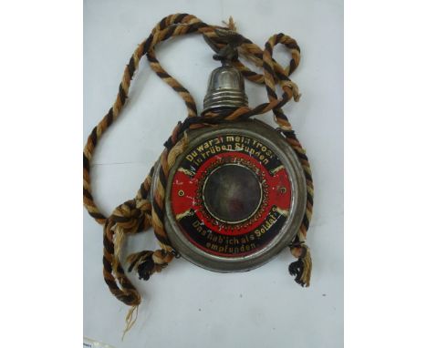 GERMAN REGIMENTAL FLASK