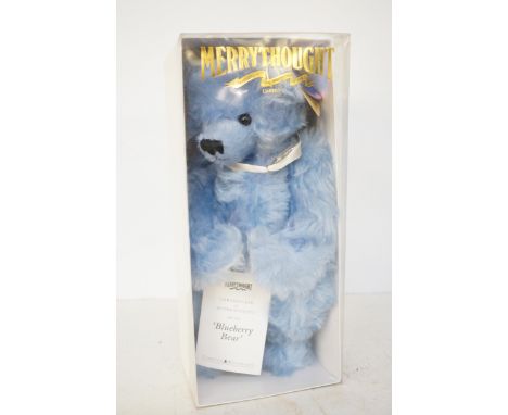 Merrythought blueberry bear with coa 