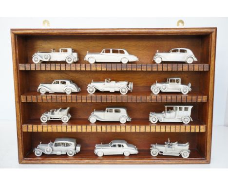 Danbury mint The Classic Rolls Royce motor cars authentic scale replicas crafted in pewter The first such collection to be ev