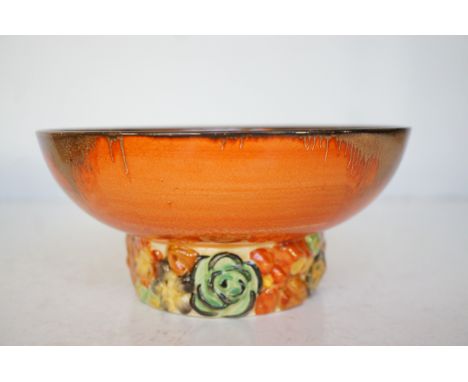 Clarice Cliff orange bowl 'My Garden' 