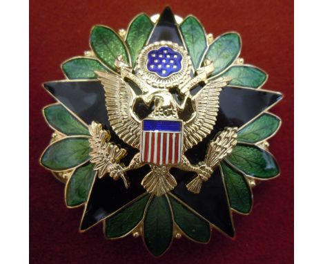 USA Army General's Breast Badge -  Awarded to only high ranking U.S. Army Officer's assigned to the Headquarters Department o