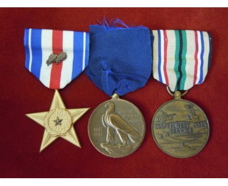 USA Medals including: South West Asia Military Service Medal, as awarded in the First Gulf War in 1991 to American soldiers w