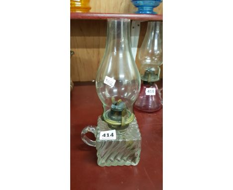 CLEAR GLASS FINGER LAMP
