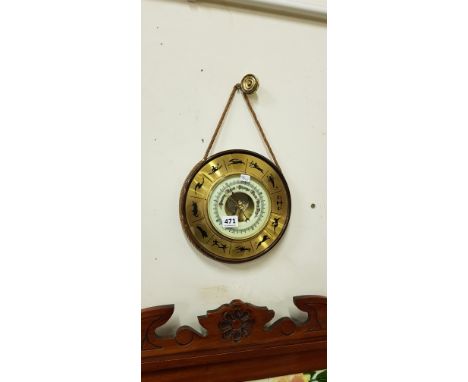 VINTAGE ZODIAC BAROMETER