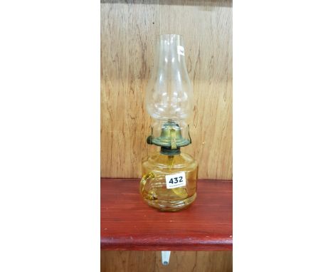ANTIQUE FINGER LAMP