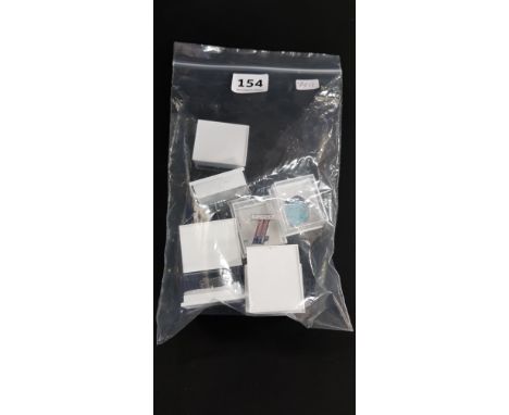 BAG OF VINTAGE ENAMEL MOTORCYCLE BADGES
