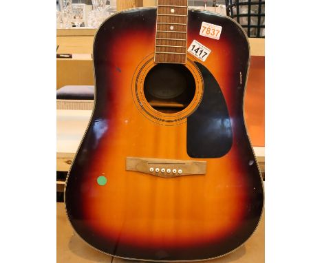 Stagg hand made Western acoustic guitar, model SW201US, serial number 01104. Not available for in-house P&amp;P, contact Paul