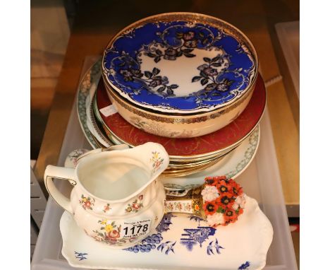 Mixed ceramics including Royal Worcester. Not available for in-house P&amp;P, contact Paul O'Hea at Mailboxes on 01925 659133