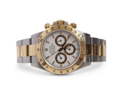 First quarter of 21st century Gents bi-colour stainless steel Rolex Daytona Oyster Perpetual Superlative Chronometer (officia