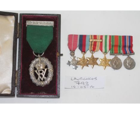 A VOLUNTEER OFFICERS DECORATION. A Victorian Volunteer Officers Decoration in original Garrards case of issue. On its ribbon 