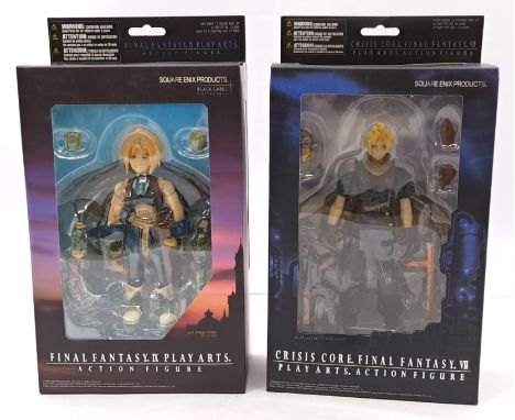 Square Enix, Final Fantasy action figure pair including: Final Fantasy IX Play Arts Zidane Tribal Figure,&nbsp; Crisis Core F