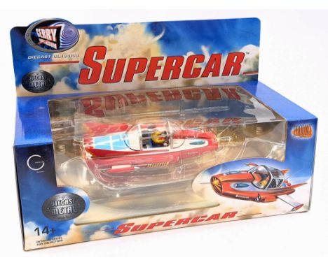 Carlton Product Enterprise Gerry Anderson Diecast Classics Supercar, Excellent to Near Mint, within Excellent Plus packaging.
