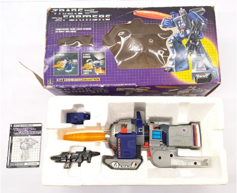 Hasbro Transformers G1 Decepticon Leader Gavatron, Good Plus to Excellent, unchecked for completeness or correctness, with in