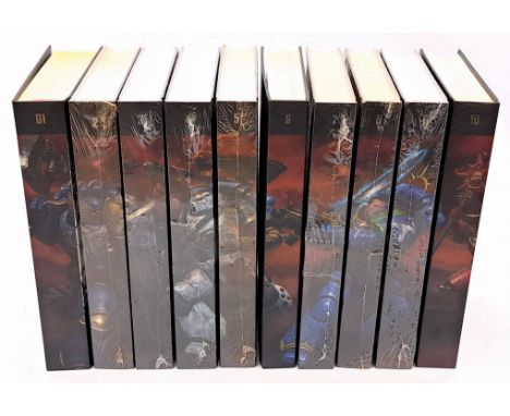 Games Workshop Warhammer 40,000 legends collection books 1-10 including: The First Heretic, Betrayer, Dark Creed, plus others