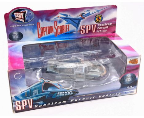 Carlton Product Enterprise Gerry Anderson Diecast Classics Captain Scarlet SPV Spectrum Pursuit Vehicle, Excellent Plus to Ne