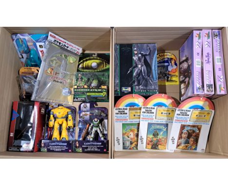 Mattel, Trendmasters, Revell, Rainbow TV &amp; Movie related collectibles including: Batman Figure Kit 1/6, The Addams Family