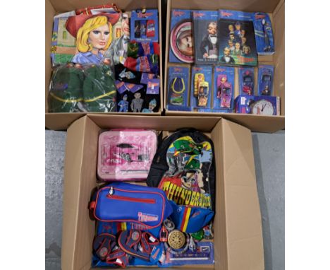 Carlton Thunderbirds Collectibles &amp; Homeware group Including: Thunderbirds 90s Bedding, Slippers, Socks, Mobile Phone Cas