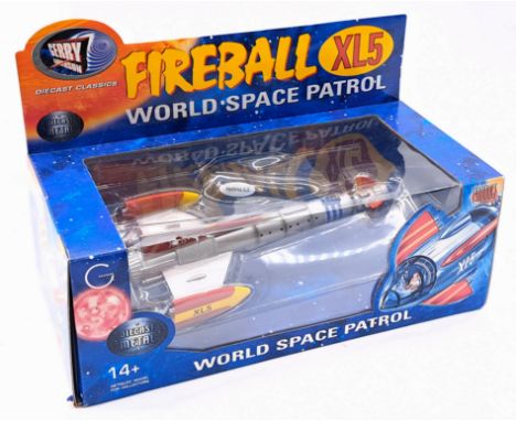 Carlton Product Enterprise Gerry Anderson Diecast Classics Fireball XL5 World Space Patrol, Excellent to Near Mint, within Go