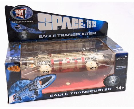 Carlton Product Enterprise Gerry Anderson Space 1999 Eagle Transporter, diecast classics, Near Mint within Good Plus packagin