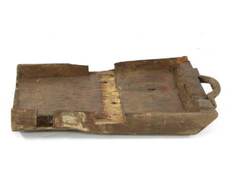 A dough trough