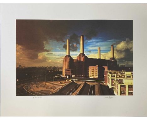 PINK FLOYD / STORM THORGERSON ANIMALS SIGNED FINE ART PRINT. A signed, high-quality fine art print of an image by Storm Thorg