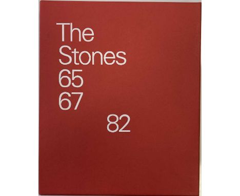 GERED MANKOWITZ SIGNED BOOK. A copy of Gered Mankowitz - The Stones 65-67 82 (2002, Vision On, '82' issued as separate) signe