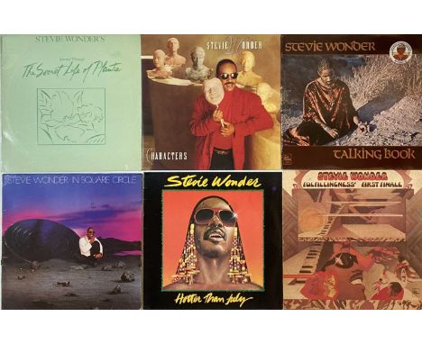 MOTOWN/SOUL/FUNK &amp; DISCO - LP/12". Essential grooves with these 74  LPs/12". Artists/titles are Stevie Wonder (x22) inc. 