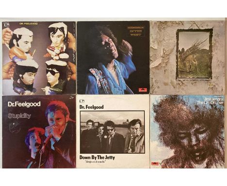 CLASSIC ROCK &amp; POP - LPs. A wonderful collection of around 50 LPs. Artists/ titles include Led Zeppelin - IV (K50008, Ex/