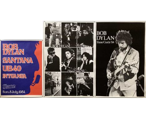 BOB DYLAN POSTERS. Seven assorted Bob Dylan posters, chiefly examples circa 1980s. Condition generally NM.