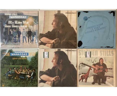 CROSBY/CROSBY-NASH/STEPHEN STILLS - LPs. More from David, Graham and Stephen with 23 x LPs included. Crosby/Nash titles inclu