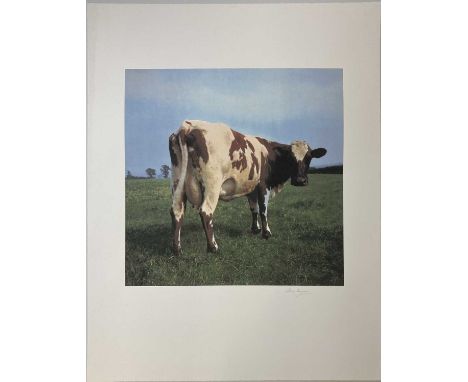 PINK FLOYD / STORM THORGERSON ATOM HEART MOTHER SIGNED FINE ART PRINT. A signed, high-quality fine art print of an image by S