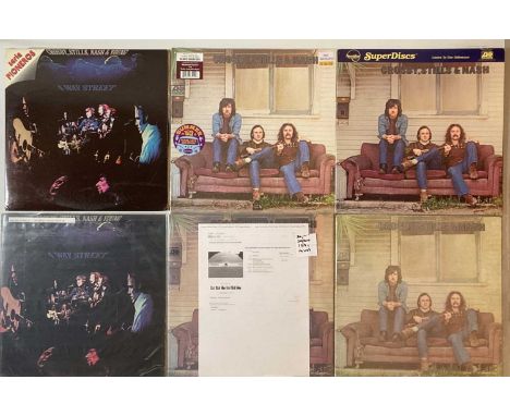 CSNY &amp; RELATED - LPs. Brilliant offering of 28 x LPs from Crosby, Stills, Nash &amp; Young (also CSN titles). Albums/pres